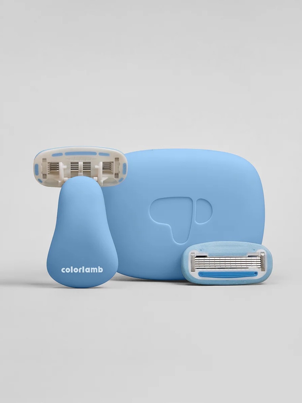 colorlamb New Blue Portable Razor 5 Blade Set 1.0 NWT $30